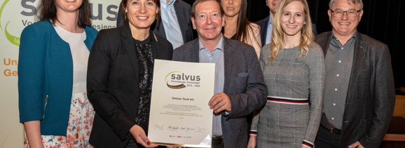Getzner awarded "salvus gold"