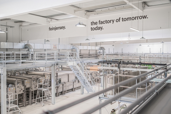 Innenansicht der Firma feinjersey colours