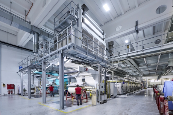 Getzner Textil machinery is expanded.