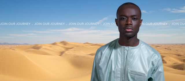 Brocade in the desert