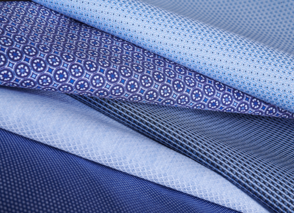 Mit 2.400 neuen Mustern jährlich ist Getzner Textil einer der weltweit kreativsten Hersteller für Hemden- und Blusenstoffe und bedient auch die Corporate Fashion Branche.