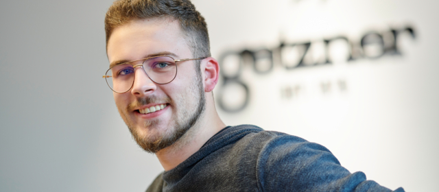 From trainee to team leader - David Nesler has made a career "à la Hollywood" at Getzner Textil.