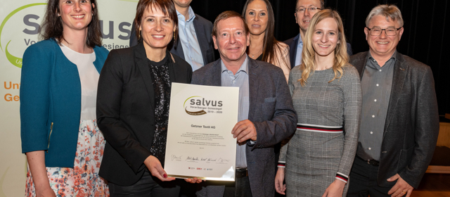Getzner awarded "salvus gold"